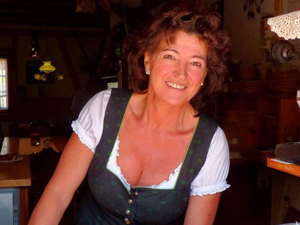 Rosi Eichin von der Fischerhtte freut sich immer, wenn viel Betrieb herrscht  | Foto: Dirk Sattelberger