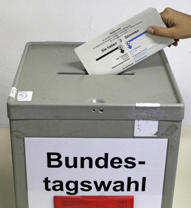 Auch sie haben zwei Stimmen, Menschen mit Migrationshintergrund...     | Foto: dapd/dpa