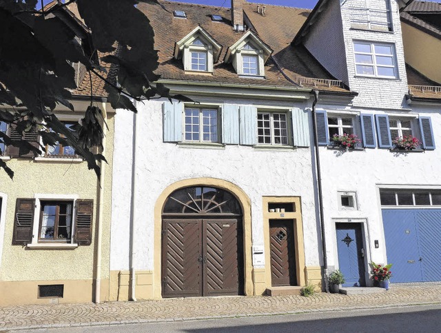 Das Haus Nummer 29 der Hfinger Hinter...chitekten Hermann Sumser restauriert.   | Foto: Lendle