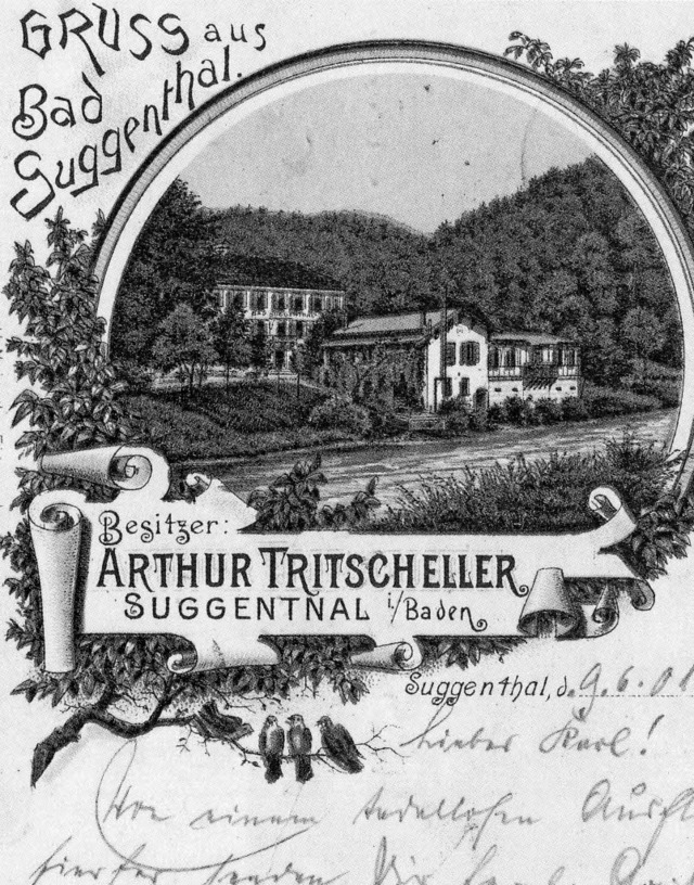 Gru aus Bad Suggental (Aus dem Buch: ...8220; von Arndt und Johannes Dilger).   | Foto: Archiv Dilger