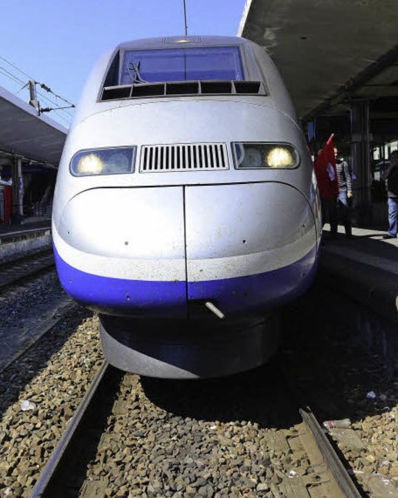 Startklar: ein TGV vom Typ Euroduplex.    | Foto: Ingo Schneider