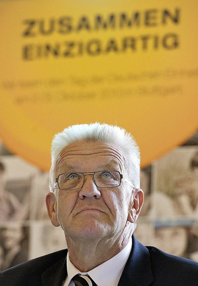 Bundesratsprsident Kretschmann   | Foto: dpa
