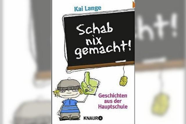 Geschichten aus der Hauptschule von Kai Lange: Schab nix gemacht