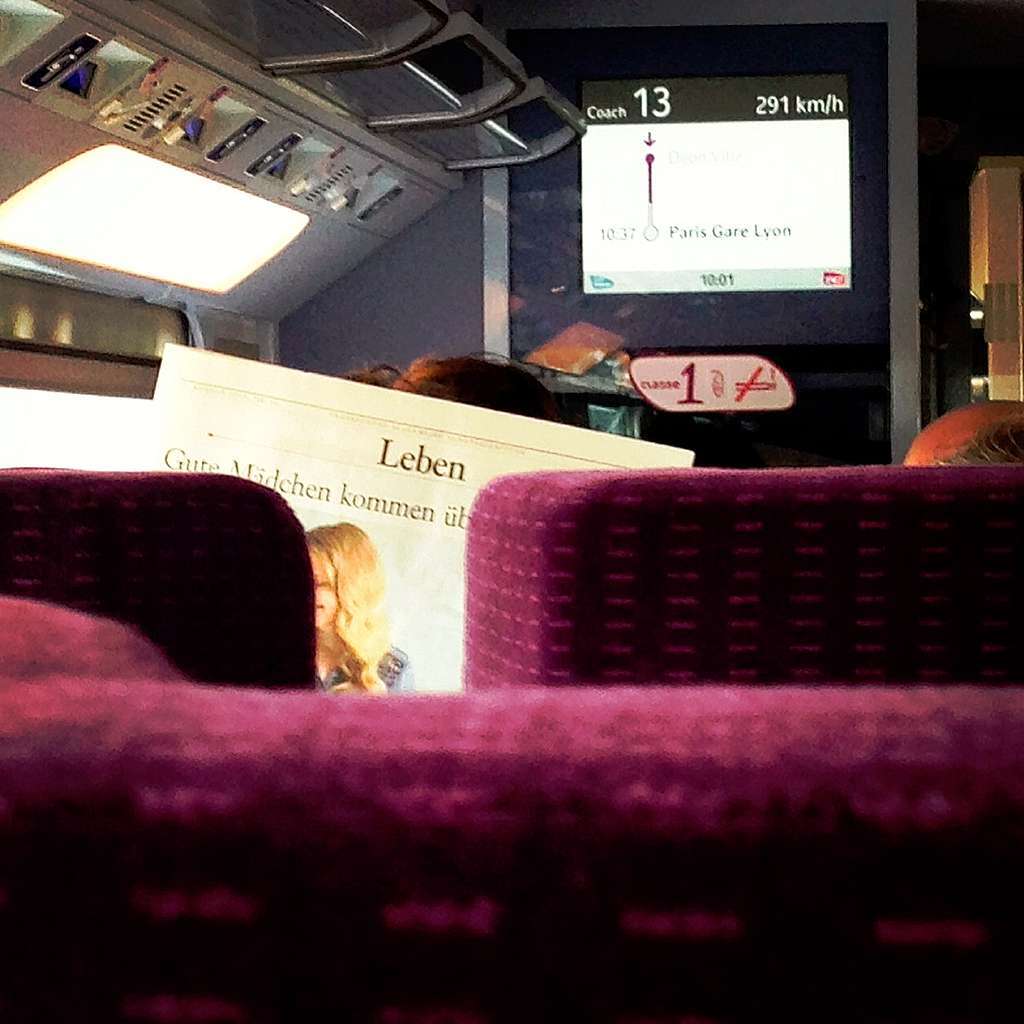 Der erste TGV von Freiburg fhrt nach Paris.