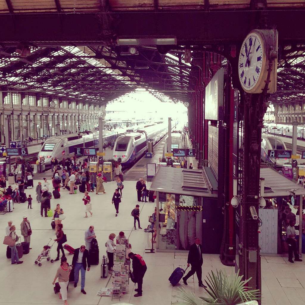 Der erste TGV von Freiburg fhrt nach Paris.