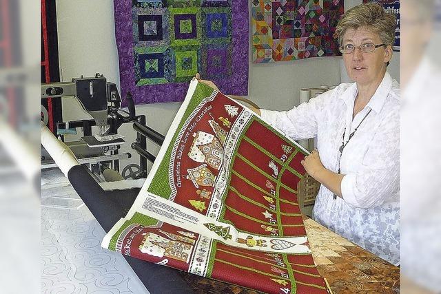 Meredith Witte betreibt in Teningen einen Laden fr Quilt und Patchwork