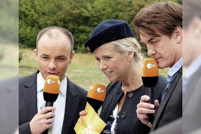 Der Lrracher Notar Claudio Nardi erlebt seine TV-Premiere im ZDF-Fernsehgarten