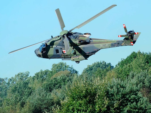 Umstritten:  Hubschrauber NH90 der EADS-Tochter Eurocopter   | Foto: dpa
