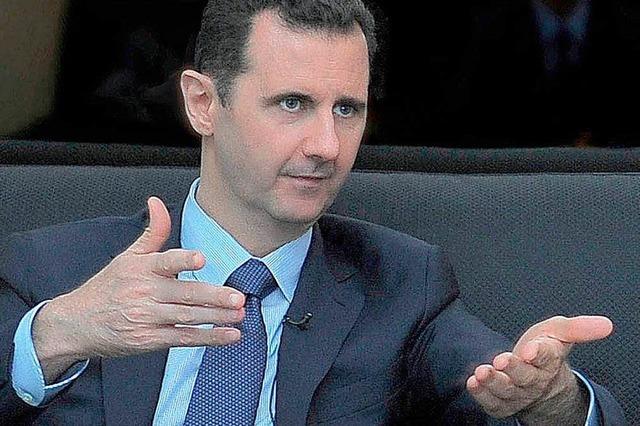 Militäreinsatz in Syrien? Assad warnt vor neuem Vietnam