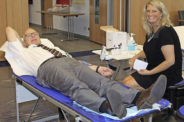 Unter den 240 Blutspendern waren 20 Erstspender