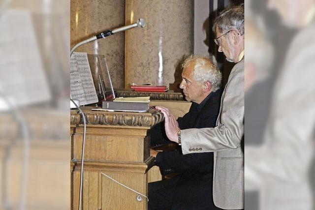 Ein kreativer musikalischer Geist an der Orgel