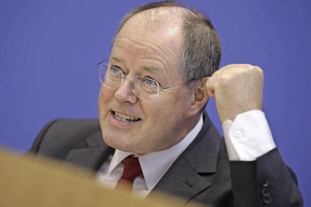 Steinbrck stellt Sofortprogramm vor