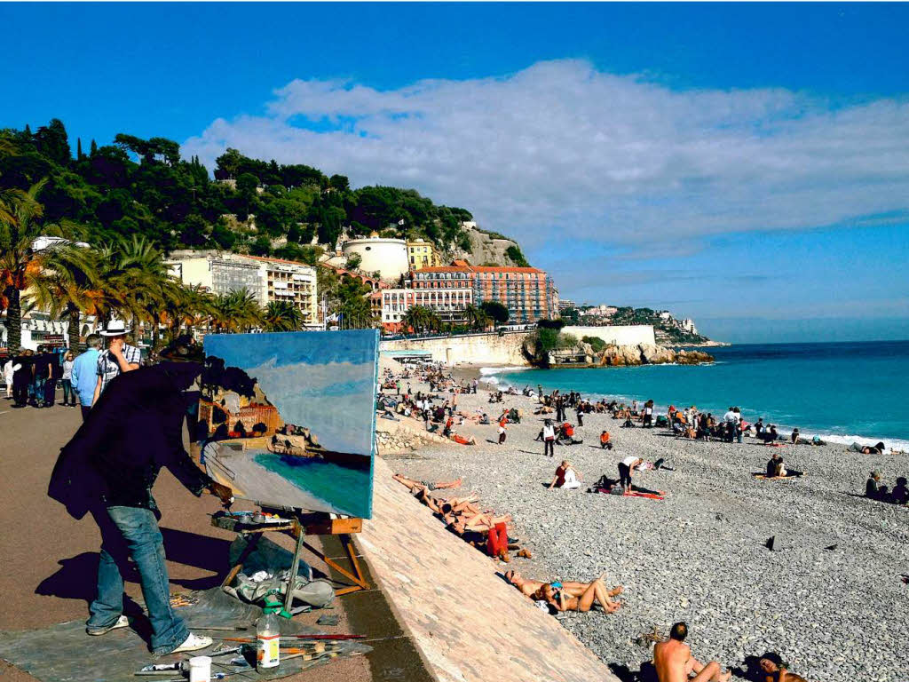 Promenade in Nizza