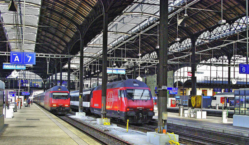 Basler Hauptbahnhof Der größte Grenzbahnhof Europas