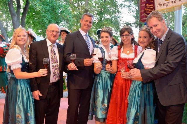 Fotos: Das Breisacher Weinfest ist erffnet