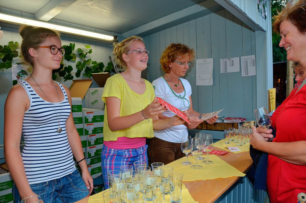 Impressionen von der Erffnung des Breisacher Weinfestes