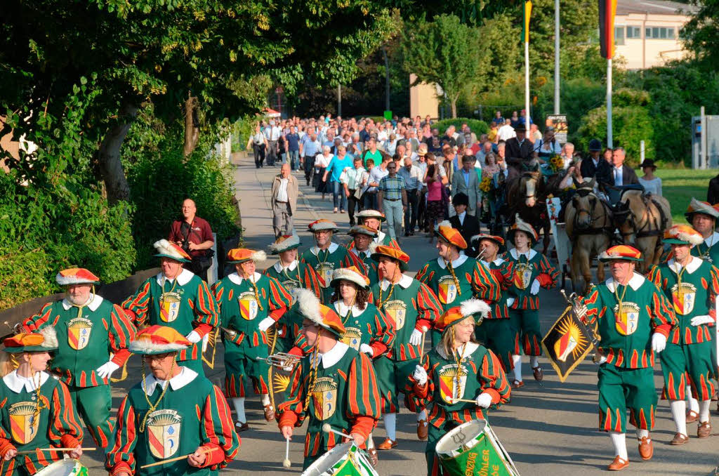 Impressionen von der Erffnung des Breisacher Weinfestes