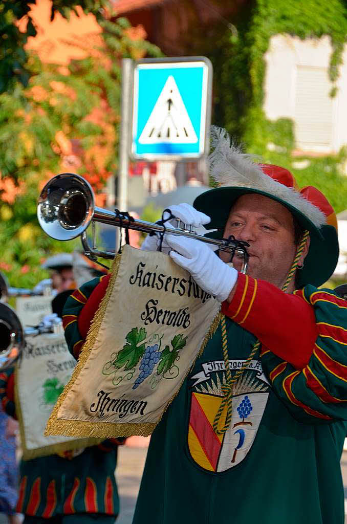 Impressionen von der Erffnung des Breisacher Weinfestes