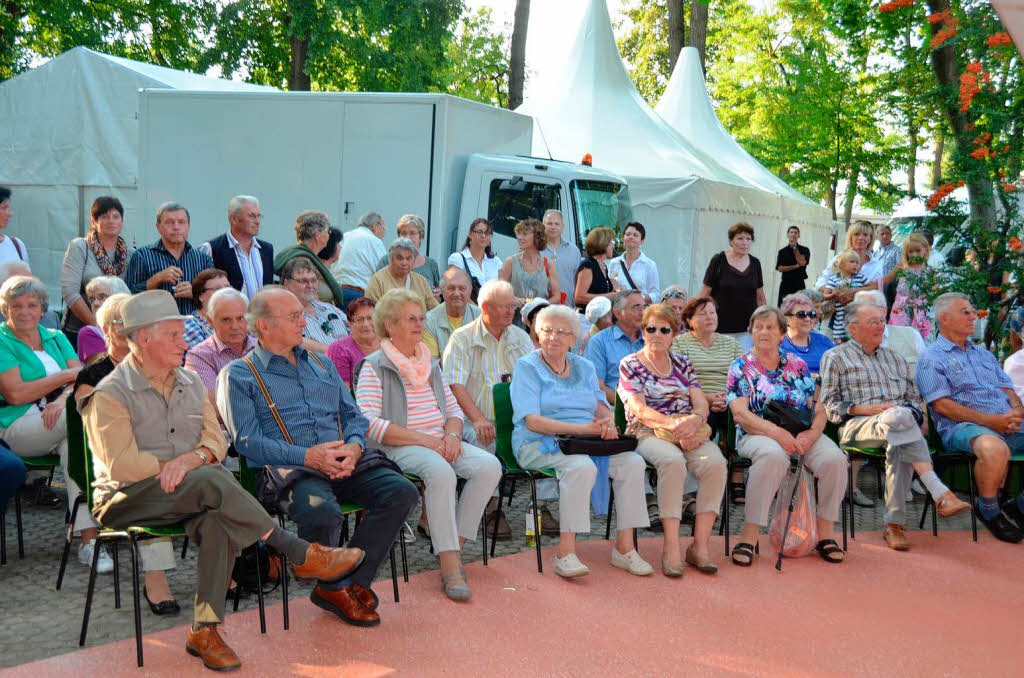 Impressionen von der Erffnung des Breisacher Weinfestes