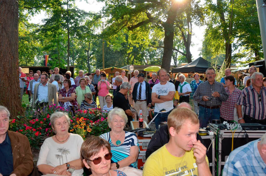 Impressionen von der Erffnung des Breisacher Weinfestes