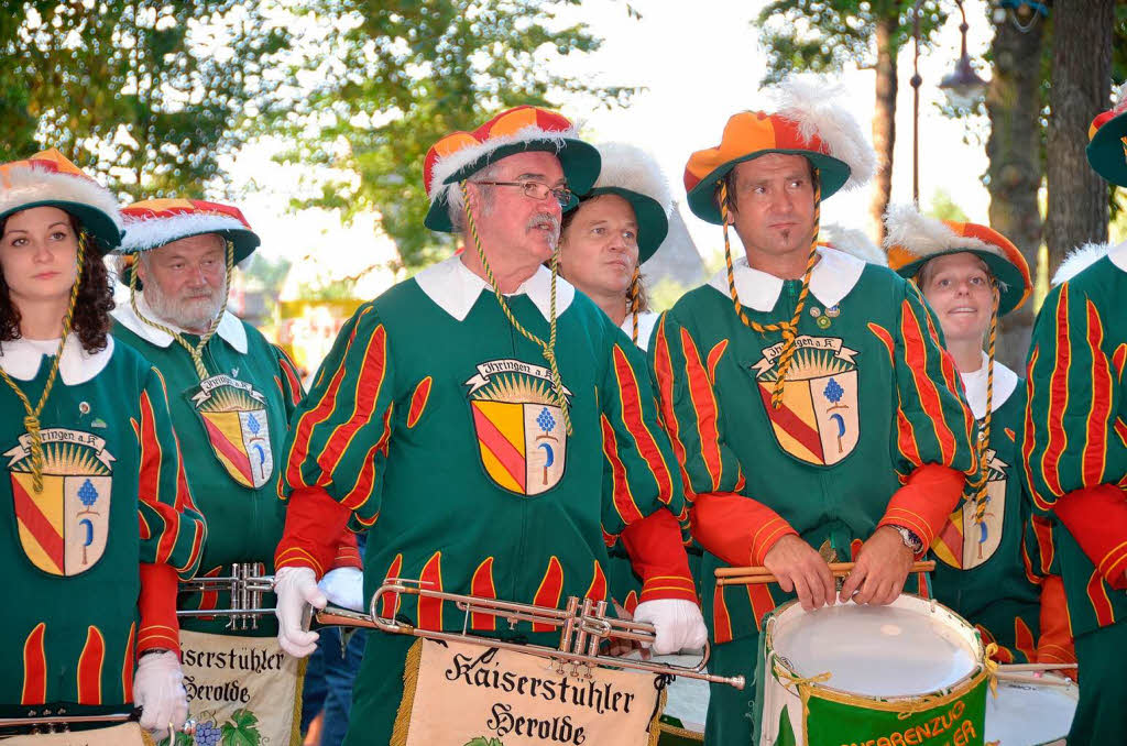 Impressionen von der Erffnung des Breisacher Weinfestes