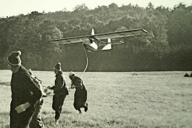 Aus den Anfngen der Fliegergruppe Lahr-Ettenheim