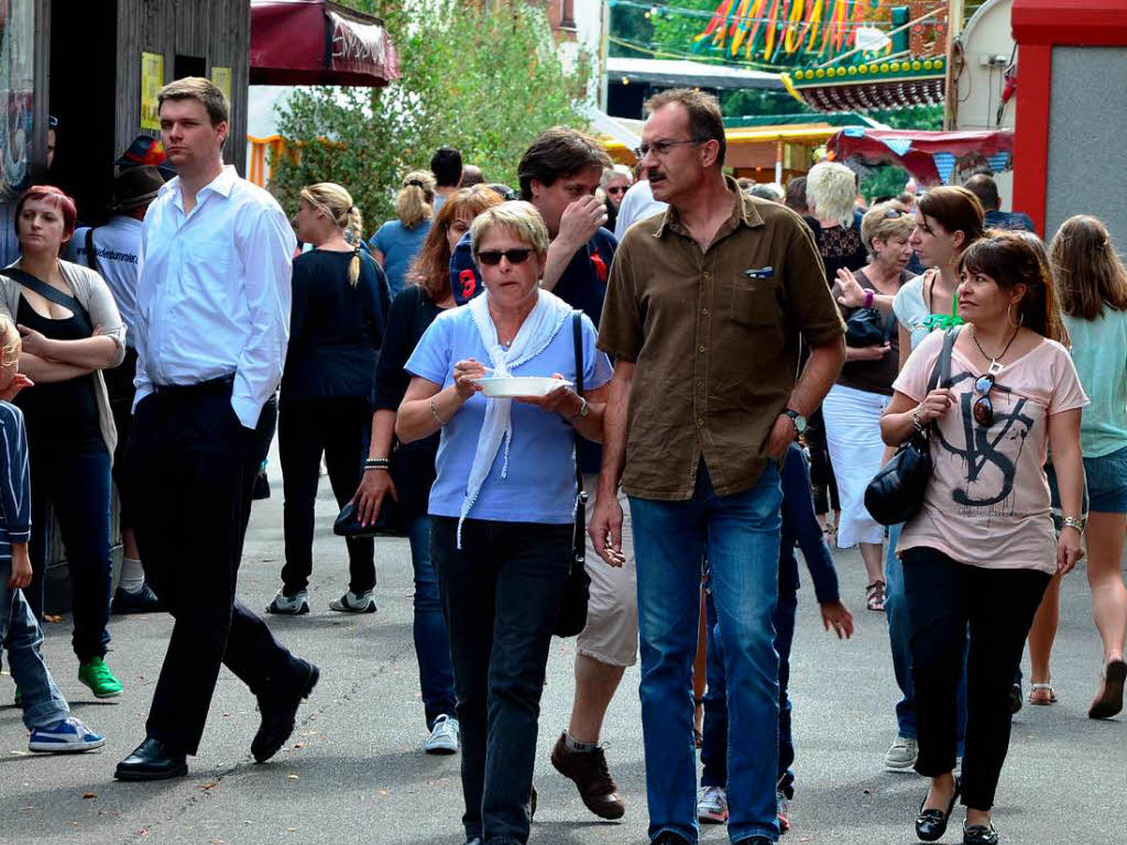 Viele Besucher am Fest