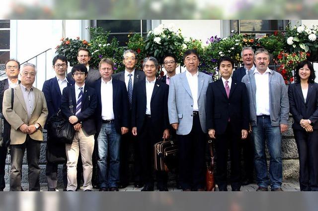 Japanische Gäste besuchen Todtnau