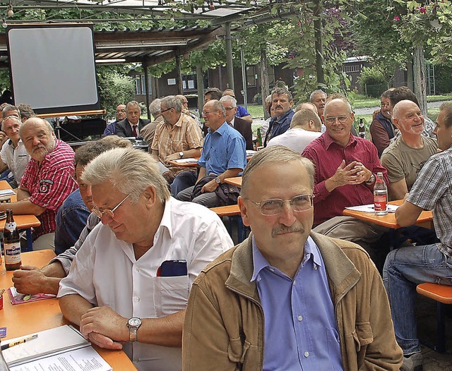 Sehr gut besucht war der Badische Zch...Teilnehmer ein, wie angemeldet waren.   | Foto: Petra Wunderle