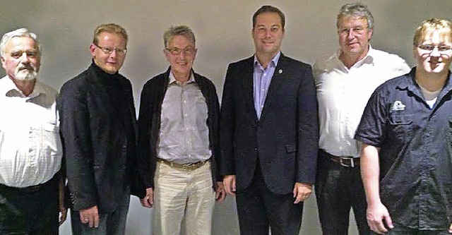 CDU Rickenbach mit neuer Fhrung Helmu...er, Wilhelm Hottinger und Andreas Matt  | Foto: bz