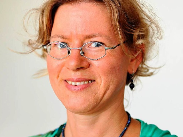 Elke Fein, Freiburger Direktkandidatin der AfD.  | Foto: Rita Eggstein