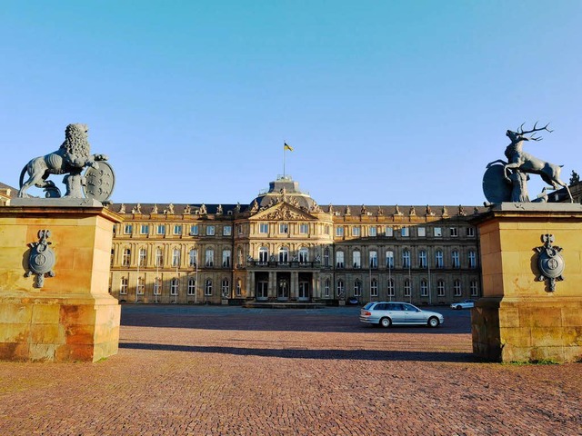 Das Neue Schloss: Das Konzept sah Brg...er einstigen Residenz des Herzogs vor.  | Foto: dpa