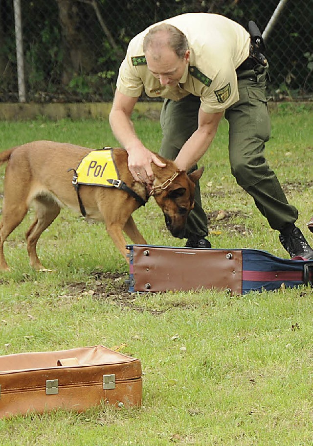 Polizeihunde suchen unter anderem nach  Drogen.  | Foto: privat