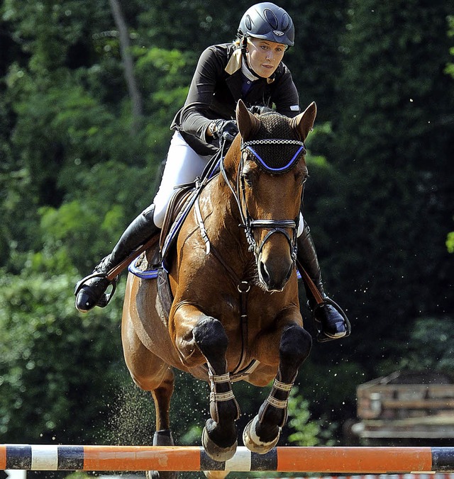 Startet in Kandern: Rebecca Hotz, geborene Trefzger   | Foto: Schn