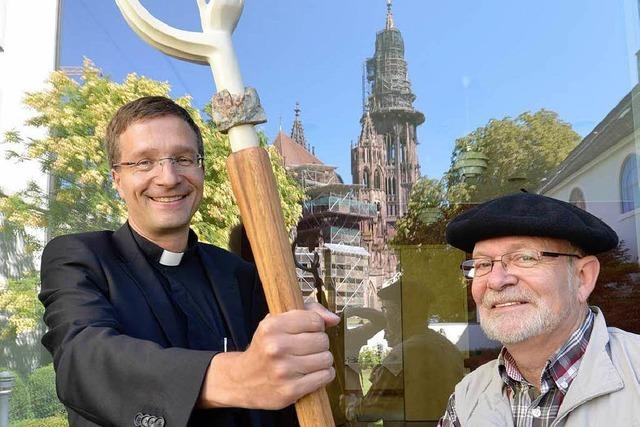 Gerber pilgert 80 Kilometer weit zu seiner Bischofsweihe in Freiburg