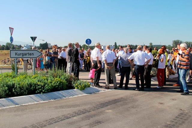 Erschließung des Neubaugebiets Kurgarten in Bad Krozingen fertig: Häuslebauer können loslegen