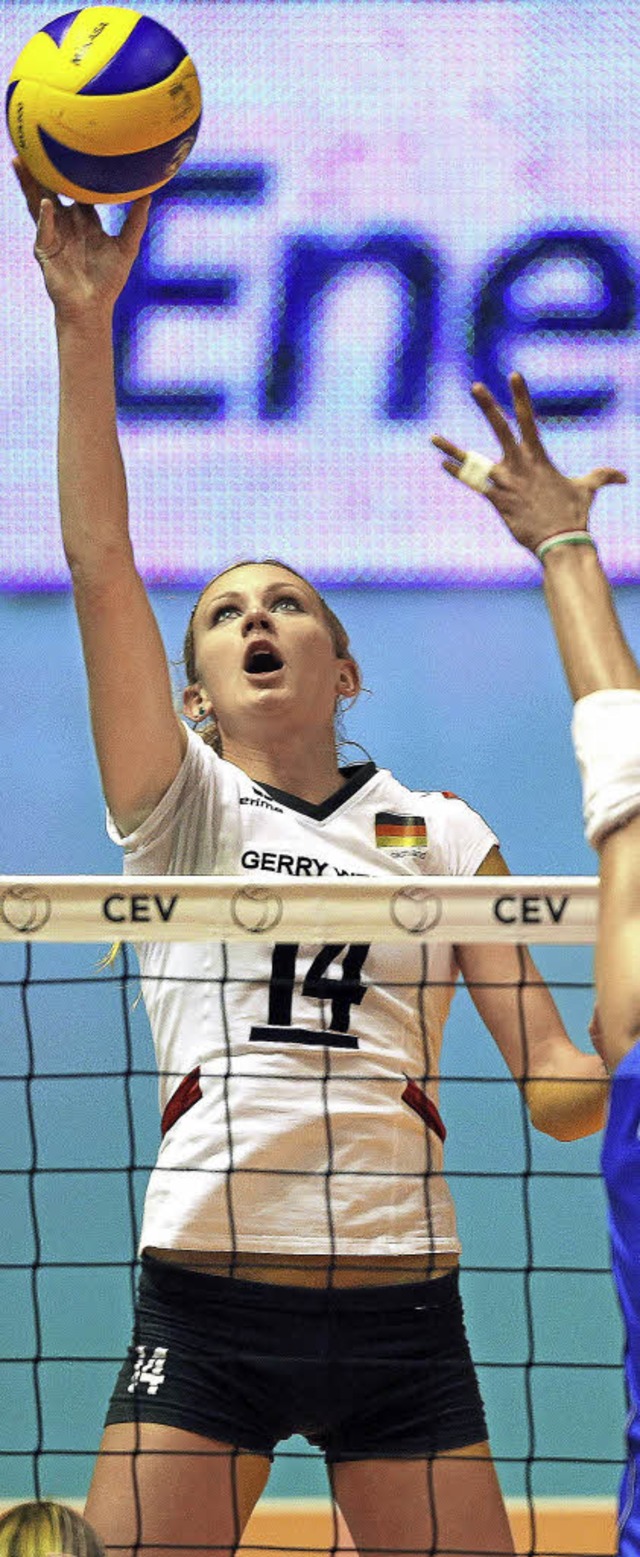 Volleyballerin mit vagem Starpotenzial:   Margareta Kozuch   | Foto: dpa