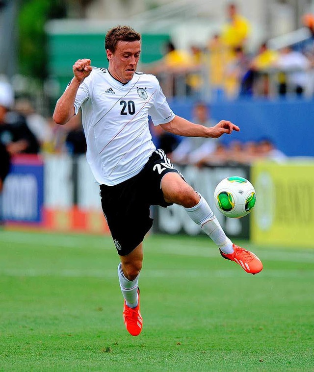 Max Kruse spricht im Interview ber sein Jahr in Freiburg.  | Foto: dpa