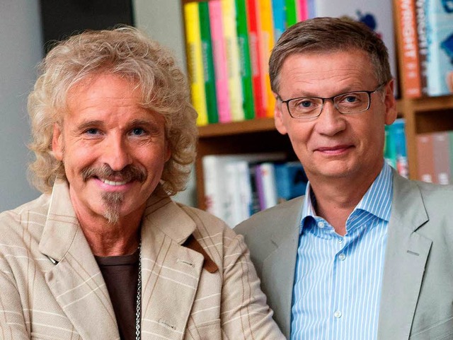 Das Duo: Thomas Gottschalk (links) und Gnther Jauch  | Foto: dpa