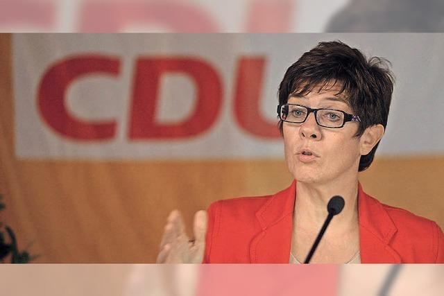 Wie war's bei .. . Ministerprsidentin des Saarlands, Annegret Kramp-Karrenbauer?