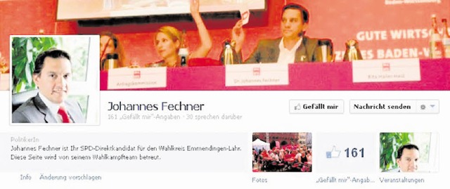 Peter Wei und Johannes Fechner sind d...reis, die per Facebook kommunizieren.   | Foto: BZ