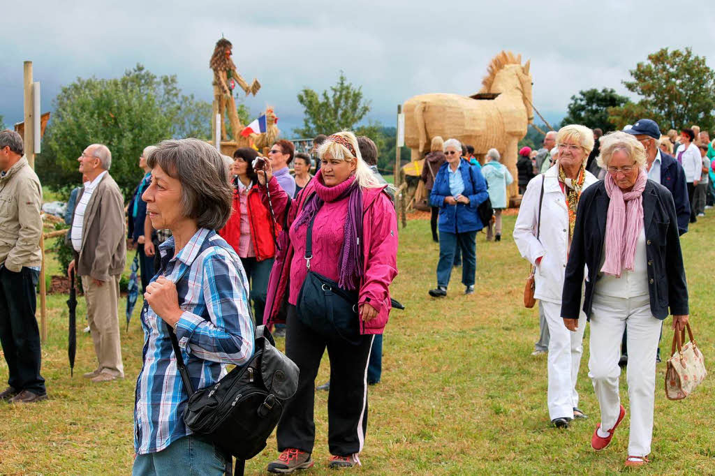 Viele Besucher kamen bei der Eröffnung auf das Ausstellungsgelände in Höchenschwand-Frohnschwand. Viele Besucher kamen bei der Eröffnung auf das Ausstellungsgelände in Höchenschwand-Frohnschwand.