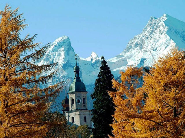 Blauer Himmel, tolle Berge &#8211; so stellt sich Bayern am liebsten dar.   | Foto: dpa