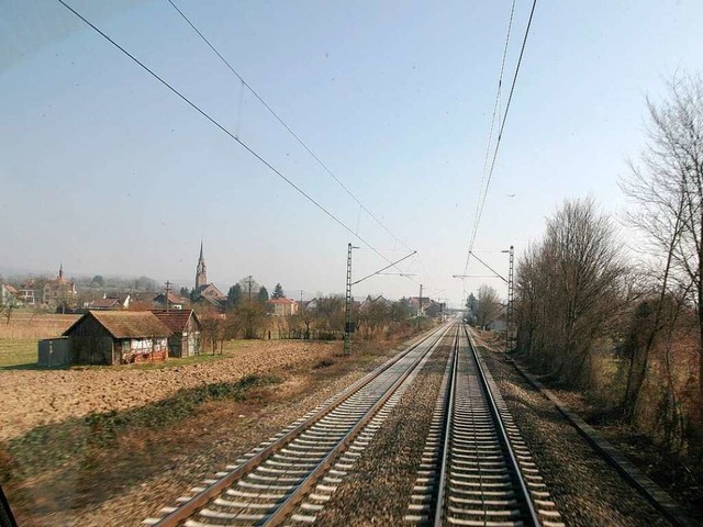 Wie sieht die Trassenfhrung der Rheintalbahn in Zukunft aus?  | Foto: Bastian Henning