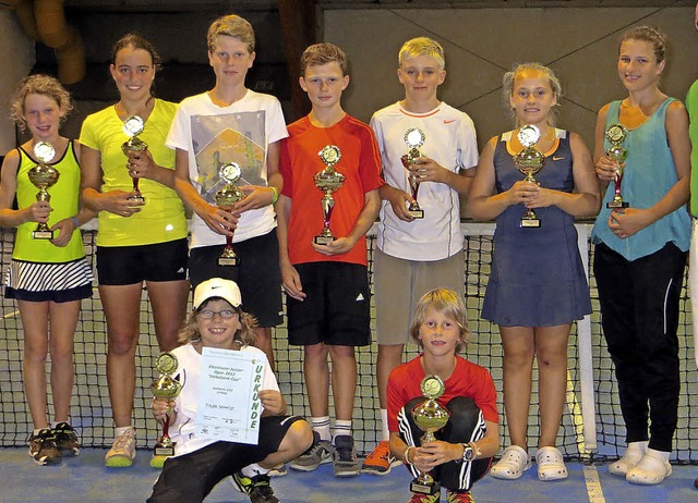 Die  Sieger und Platzierten von Ettenheim.   | Foto:  RalpH Furtwngler