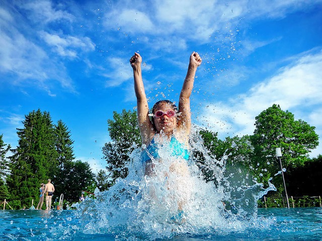 Der August brachte  jede Menge allerfeinstes Badewetter in den Hochschwarzwald.   | Foto: Philippe Thines