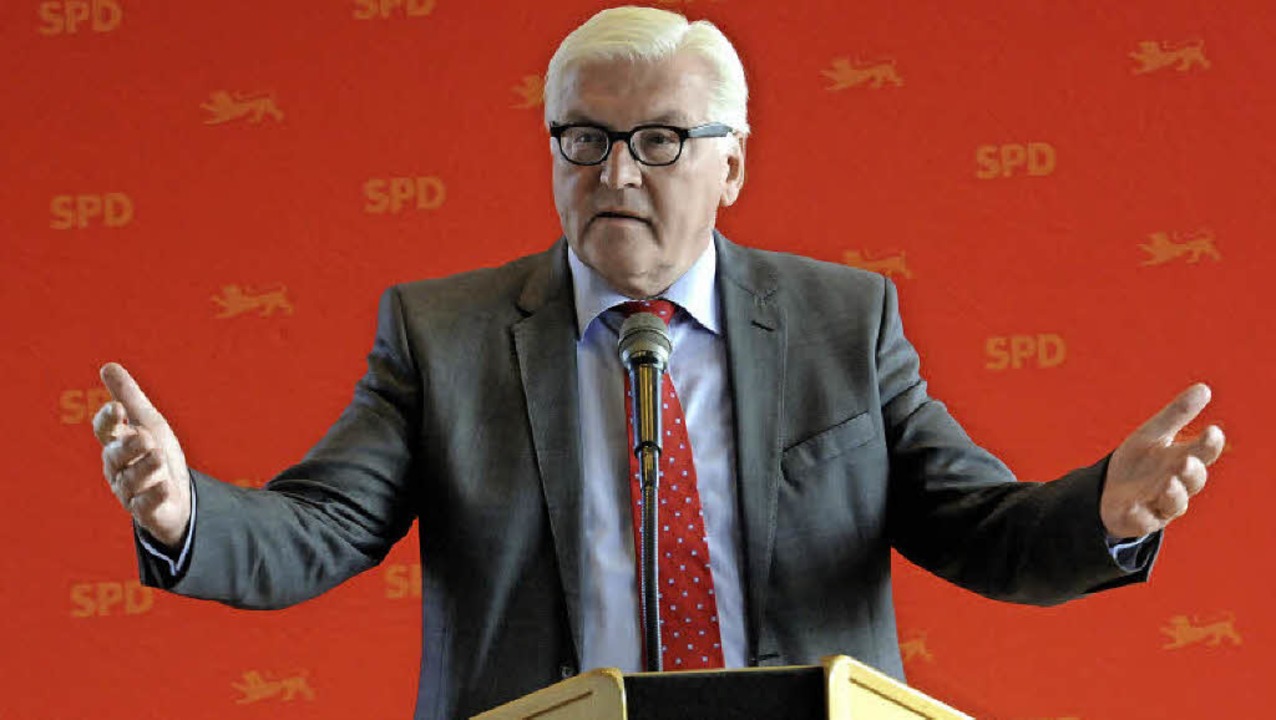 Frank-Walter Steinmeier  | Foto: Markus Zimmermann               