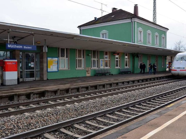 Der Mllheimer Bahnhof.  | Foto: Andrea Drescher