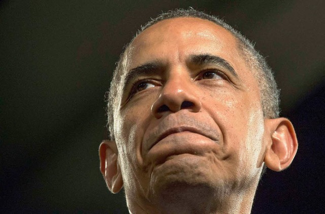 Neue Tne aus Washington: Barack Obama...bruch in der Syrien-Krise fr mglich.  | Foto: AFP