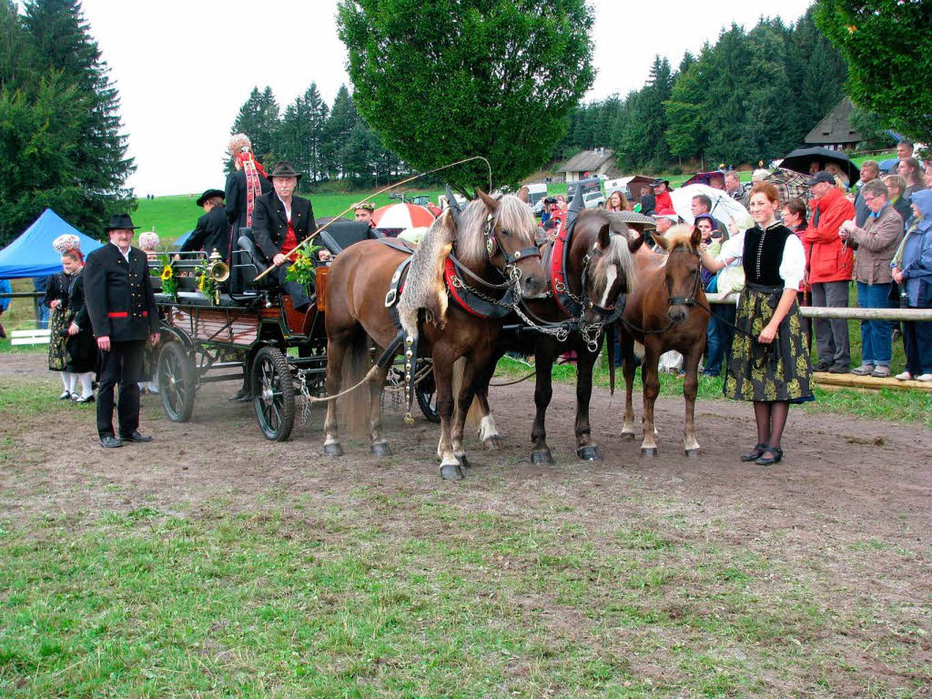 Impressionen vom Rossfest in St. Mrgen.